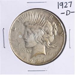 1927-D $1 Peace Silver Dollar Coin