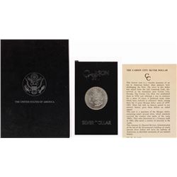 1882-CC $1 Morgan Silver Dollar Coin GSA Hoard w/ Box & COA