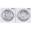 Image 1 : Lot of (2) 1896 $1 Morgan Silver Dollar Coins