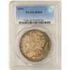 Image 1 : 1890 $1 Morgan Silver Dollar Coin PCGS MS65 Nice Toning