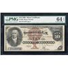 Image 1 : 1880 $10 Silver Certificate Note Fr.289 PMG Choice Uncirculated 64EPQ
