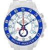 Image 1 : Rolex Yachtmaster II Stainless Steel Blue Bezel Mens Watch