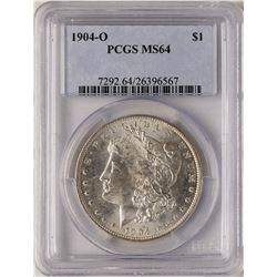1904-O $1 Morgan Silver Dollar Coin PCGS MS64