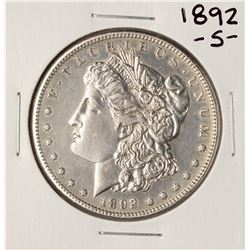 1892-S $1 Morgan Silver Dollar Coin