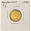Image 1 : 1888 $2 Newfoundland Gold Coin