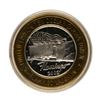 Image 2 : .999 Fine Silver Flamingo Casino Laughlin, NV $10 Limited Edition Gaming Token