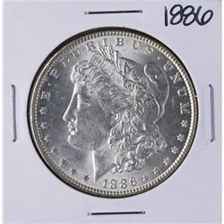 1886 $1 Morgan Silver Dollar Coin