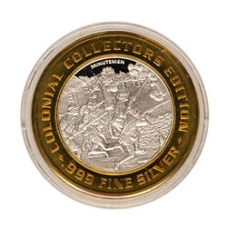 .999 Fine Silver Foxwoods Casino $10 Limited Edition Gaming Token