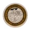 Image 1 : .999 Fine Silver Foxwoods Casino $10 Limited Edition Gaming Token