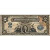 Image 1 : 1899 $2 Mini-Porthole Silver Certificate Note