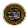 Image 1 : .999 Fine Silver Riverside Casino Laughlin, NV $10 Limited Edition Gaming Token