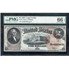 Image 1 : 1880 $2 Legal Tender Note Fr.51 PMG Gem Uncirculated 66EPQ