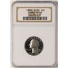 Image 1 : 1976-S Proof Washington Quarter Coin NGC PF69 Cameo