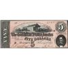 Image 1 : 1864 $5 Confederate States of America Note