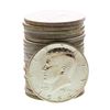 Image 1 : Roll of (20) Brilliant Uncirculated 1964 Kennedy Half Dollar Coins