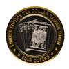 Image 2 : .999 Fine Silver Four Queens Casino Las Vegas $10 Limited Edition Gaming Token
