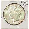 Image 1 : 1925-S $1 Peace Silver Dollar Coin