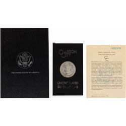 1881-CC $1 Morgan Silver Dollar Coin Uncirculated GSA Hoard w/ Box & COA