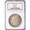 Image 1 : 1881-S $1 Morgan Silver Dollar Coin NGC MS65