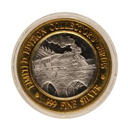 .999 Fine Silver Deadwood, South Dakota $10 Limited Edition Gaming Token