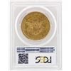 Image 2 : 1861 $20 Liberty Head Double Eagle Gold Coin PCGS AU50