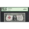 Image 1 : 1928 $1 Legal Tender Note Fr.1500 PCGS New 62PPQ Low Serial Number