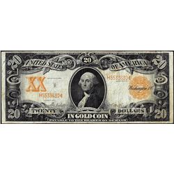 1906 $20 Gold Certificate Note