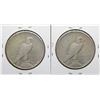 Image 2 : Lot of 1926-S & 1926-D $1 Peace Silver Dollar Coins