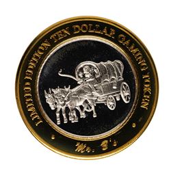 .999 Fine Silver Mr. B's Casino Mill City, Nevada $10 Limited Edition Gaming Tok