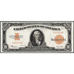 1922 $10 Gold Certificate Note