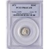 Image 1 : 1873 Proof Seated Liberty Half Dime Coin PCGS PR64CAM