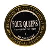 Image 2 : .999 Fine Silver Four Queens Casino Las Vegas $10 Limited Edition Gaming Token