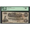 Image 1 : 1862 $100 Confederate States of America Note T-39 PCGS About New 58