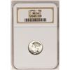 Image 1 : 1940 Mercury Dime Coin NGC MS66