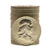 Image 1 : Roll of (20) Brilliant Uncirculated 1957-D Franklin Half Dollar Coins