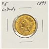 Image 1 : 1897 $5 Liberty Head Half Eagle Gold Coin