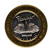 Image 1 : .999 Fine Silver Flamingo Casino Laughlin, NV $10 Limited Edition Gaming Token
