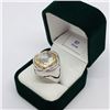 Image 3 : 67) BRASS CRYSTAL MEN'S RING