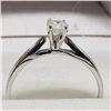 Image 3 : 88) 14K WHITE GOLD DIAMOND RING