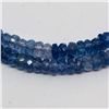 Image 1 : 91) STERLING SILVER TANZANITE NECKLACE