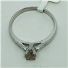 Image 3 : 95) 14K WHITE GOLD DIAMOND RING