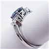 Image 3 : 104) STERLING SILVER MYSTIC TOPAZ RING