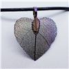 Image 1 : 121) MULTI SHADE LEAF PENDANT FASHION NECKLACE
