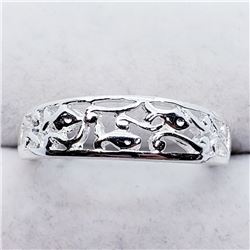 132) STERLING SILVER RING