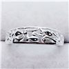 Image 1 : 132) STERLING SILVER RING