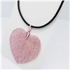 Image 3 : 141) NATURAL LEAF PENDANT FASHION NECKLACE