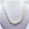 Image 5 : 146) STERLING SILVER FRESHWATER PEARL NECKLACE