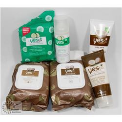 BAG OF YESTO MOISTURIZER AND CLEANSING WIPES