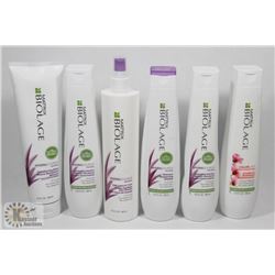 BAG OF MATRIX BIOLAGE ASSORTED HAIR PRODUCTS