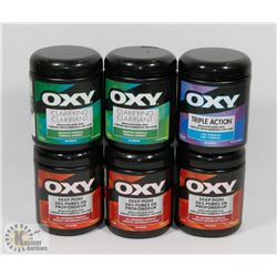 BAG OF ASSORTED OXY ACNE PADS